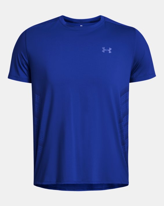 Men's UA Iso-Chill Laser Heat Short Sleeve, Blue, pdpMainDesktop image number 4